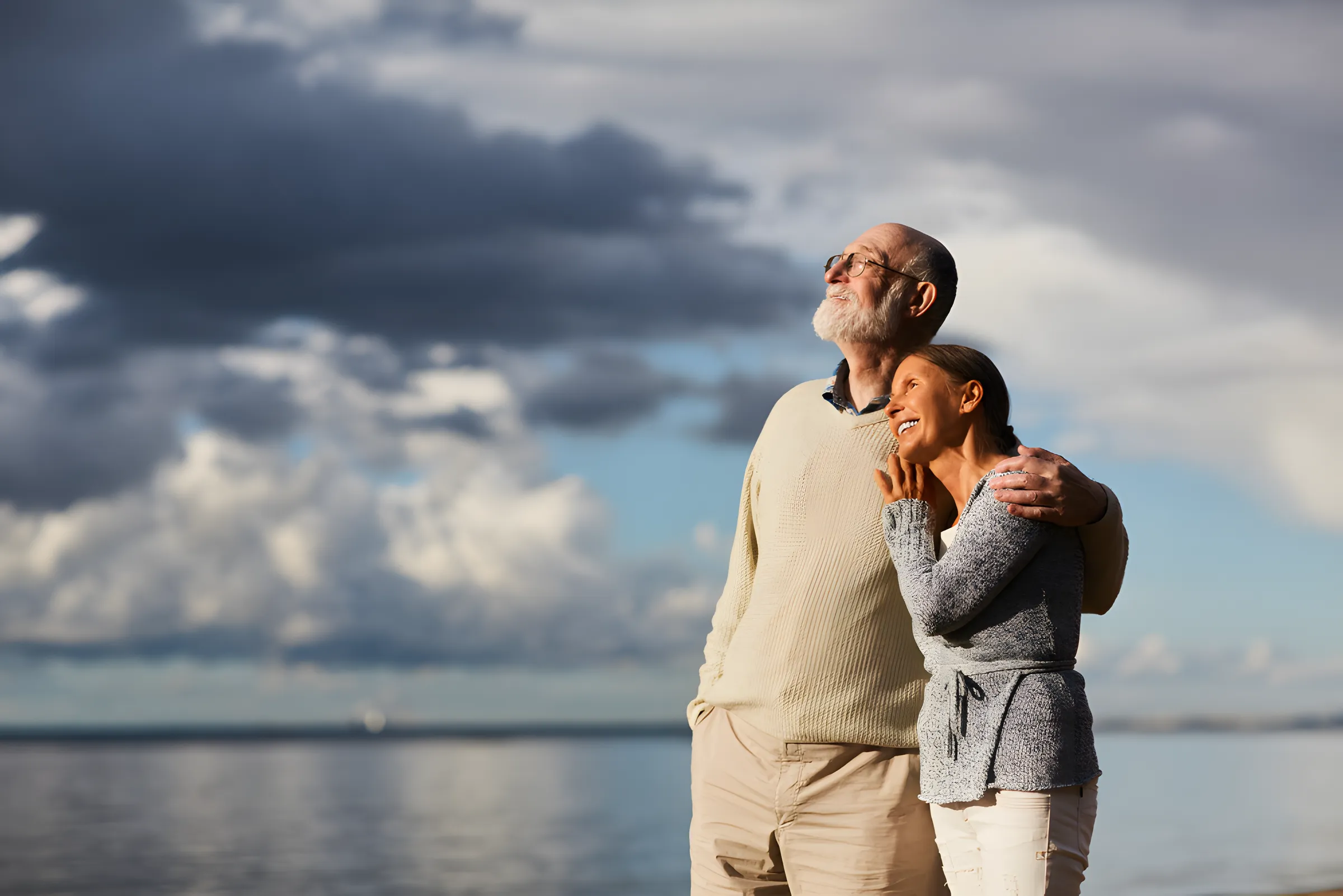 Casal com mais de 60 anos